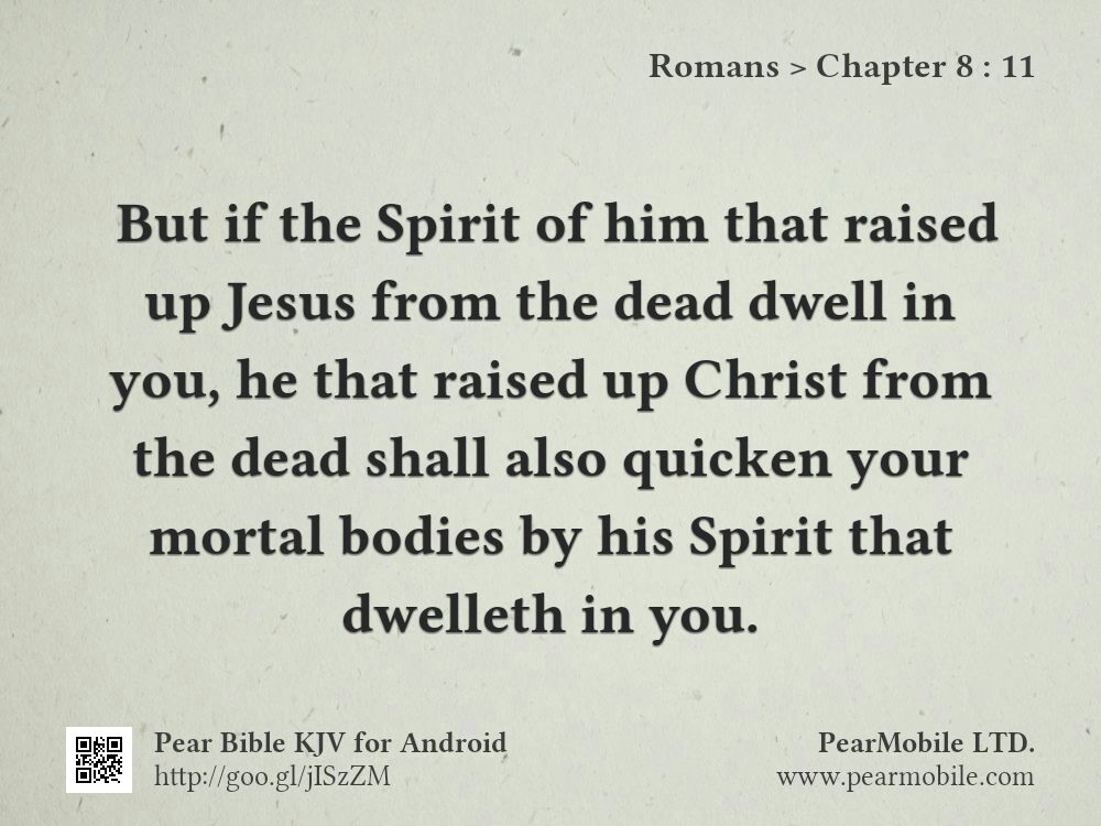 Romans, Chapter 8:11